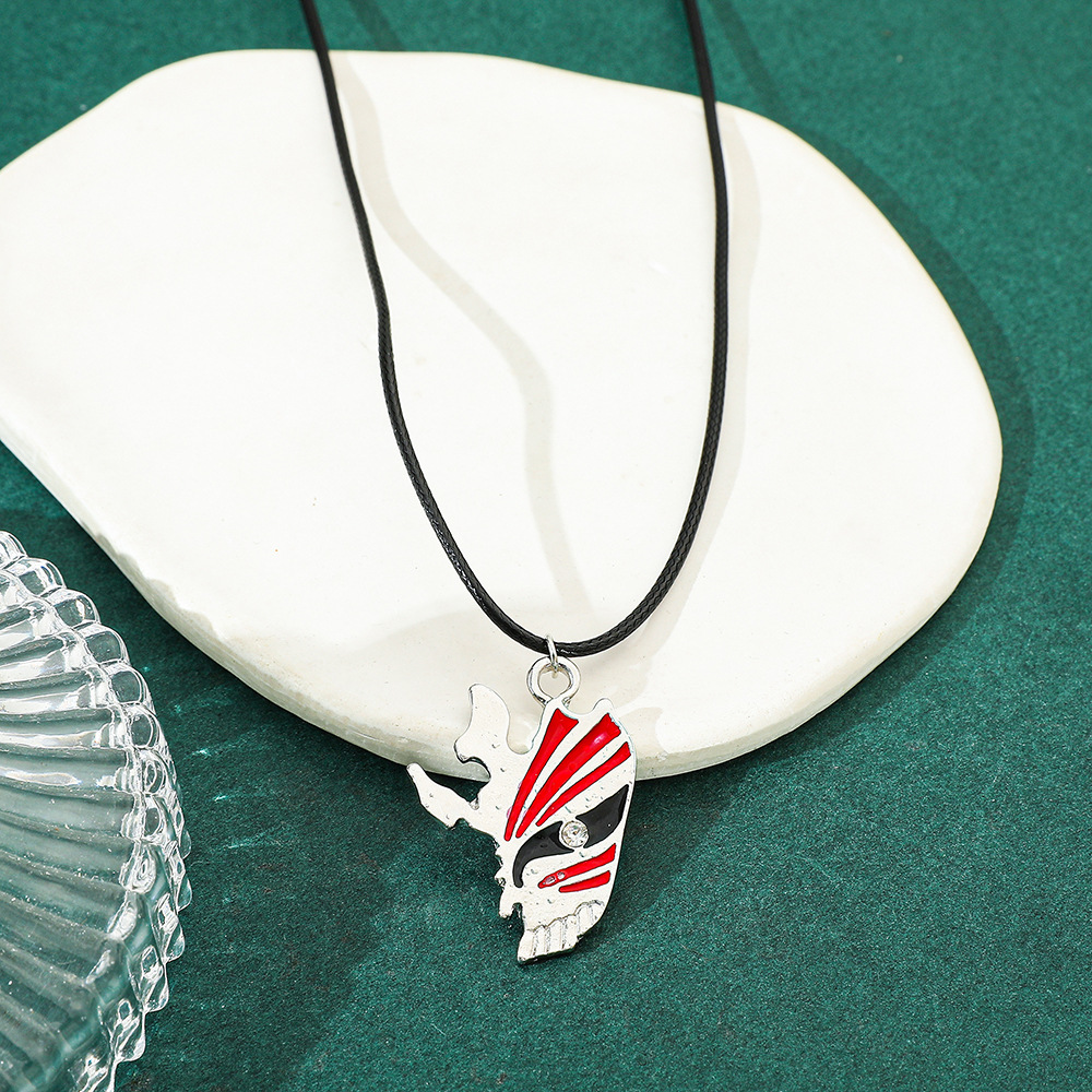 Anime Pendant Necklace - Anime Ichigo Kurosaki Hol Masker Bull