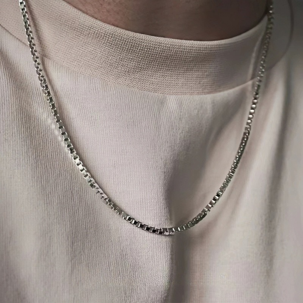 Cuban Link Chain 12Mm - 3 MM 316L Rvs Box Collier