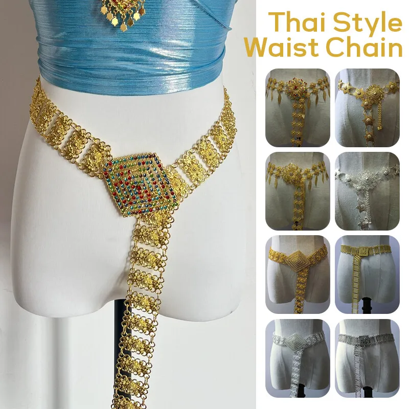 Body Jewelry - 1PC Metalen Thailand Taille Ketting Vrouwen
