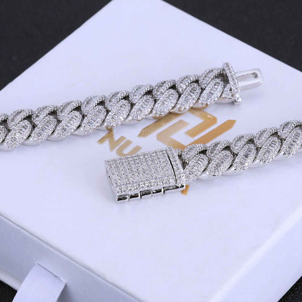 Cuban Link Chain 12Mm - Nuoya Hiphop Sieraden Hoge Kwaliteit 12Mm