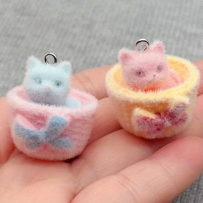 4 stuks 3D pluche hars kattenh - Earrings recensie en prijs