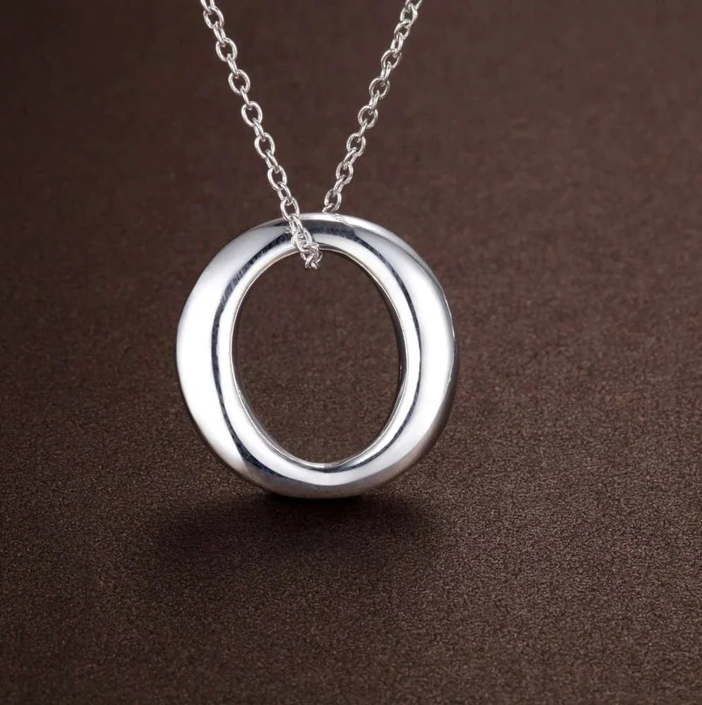 Hot 925 Sterling Zilver Eenvou - 925 Sterling Silver Chain Necklace Men recensie en prijs