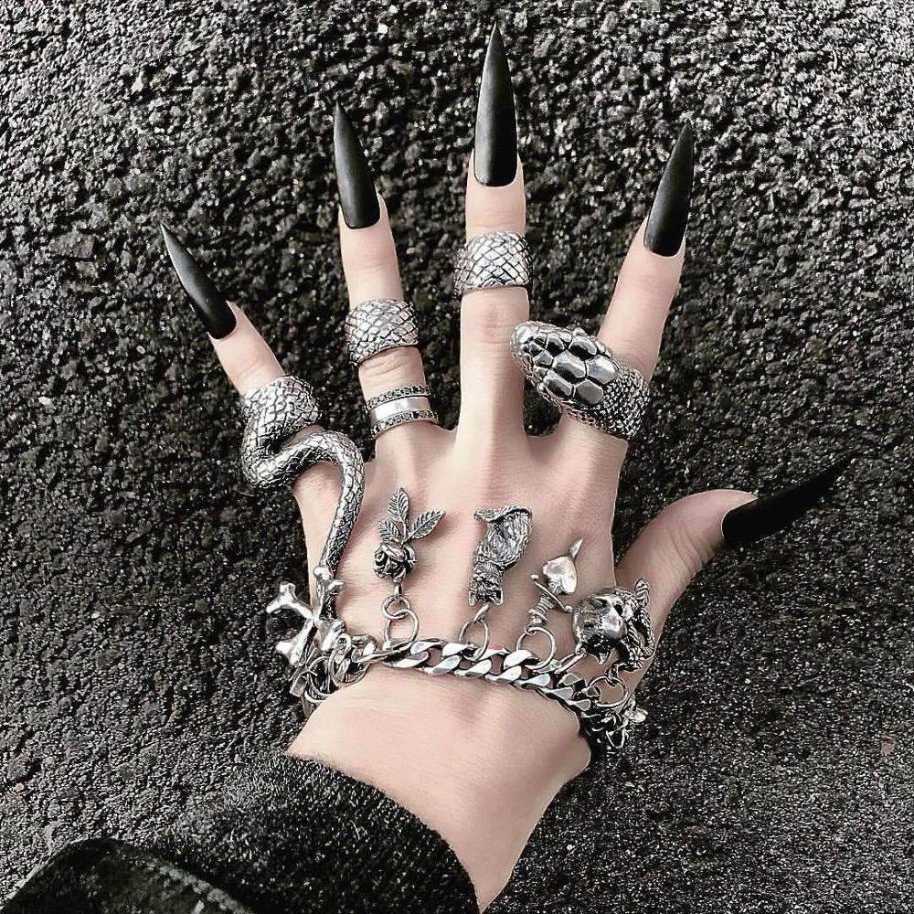 KMVEXO 4 stks/set Gothic Steam - Vintage Punk Knuckle Rings Set recensie en prijs