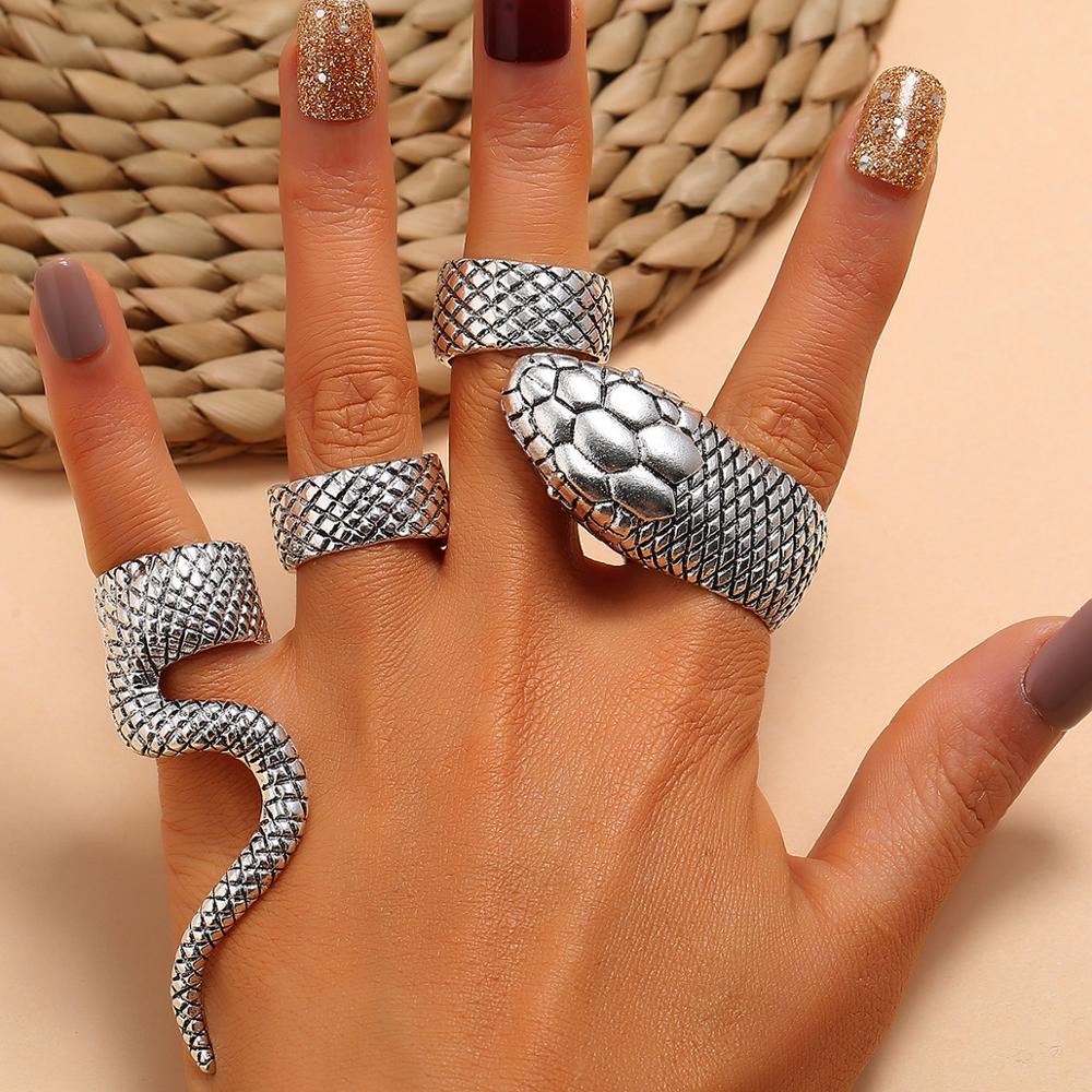 KMVEXO 4 stks/set Gothic Steam - Vintage Punk Knuckle Rings Set recensie en prijs