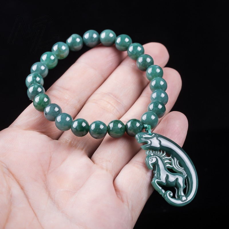 Natuurlijke Jadeïet Blue Water - Bracelets recensie en prijs
