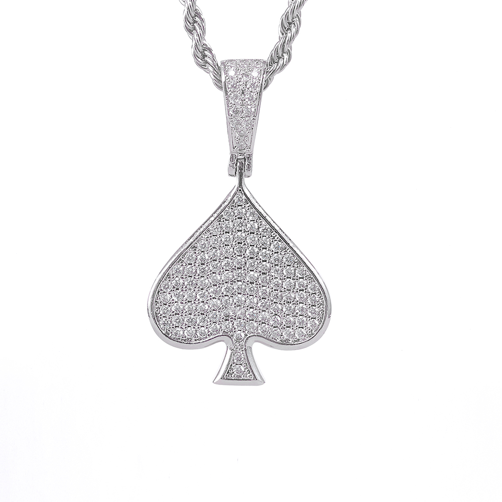ESKEEm Iced Out VVS Moissanite - 925 Sterling Silver Chain Necklace Men recensie en prijs