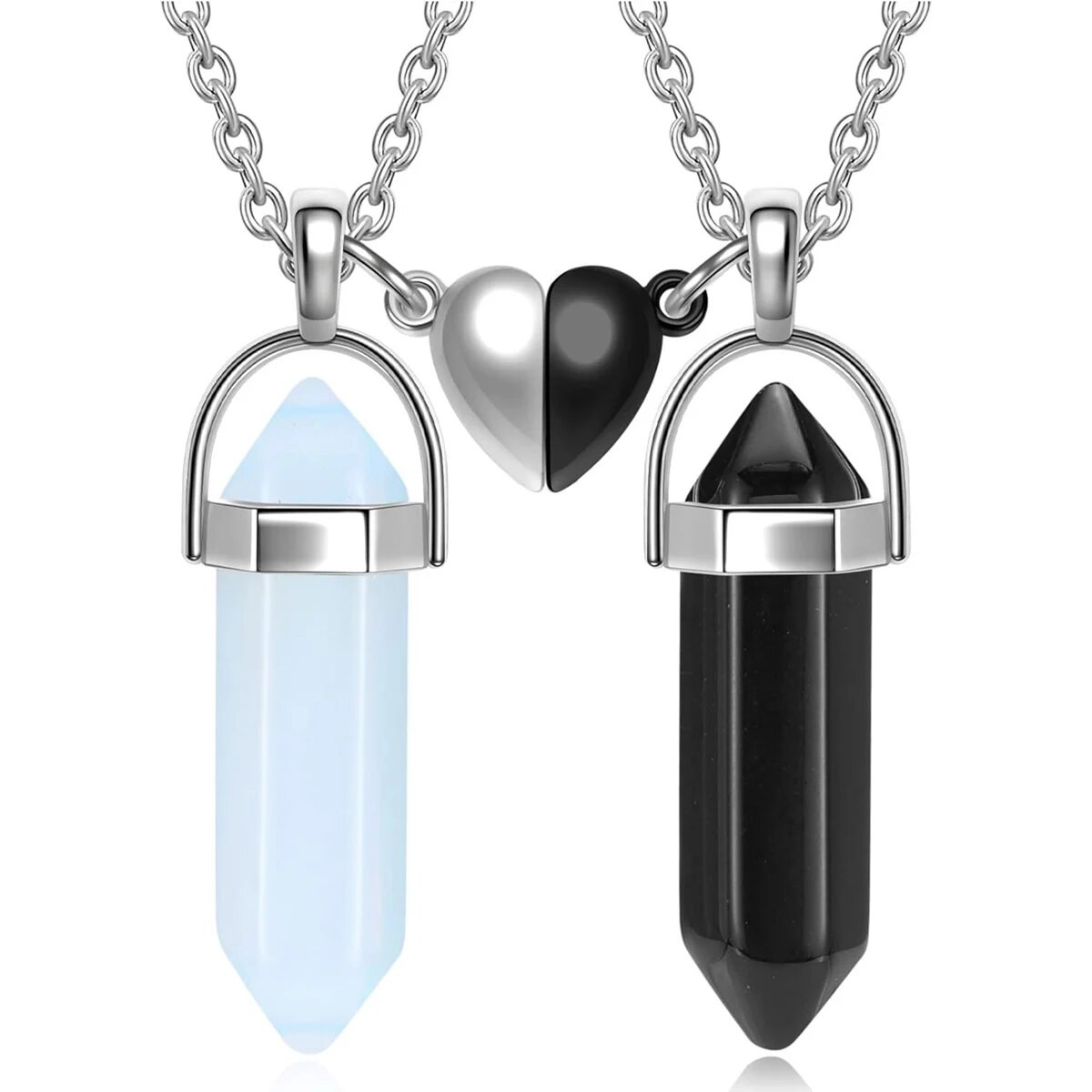 Kristallen vriendschapsketting - Magnetic Couple Matching Necklaces recensie en prijs