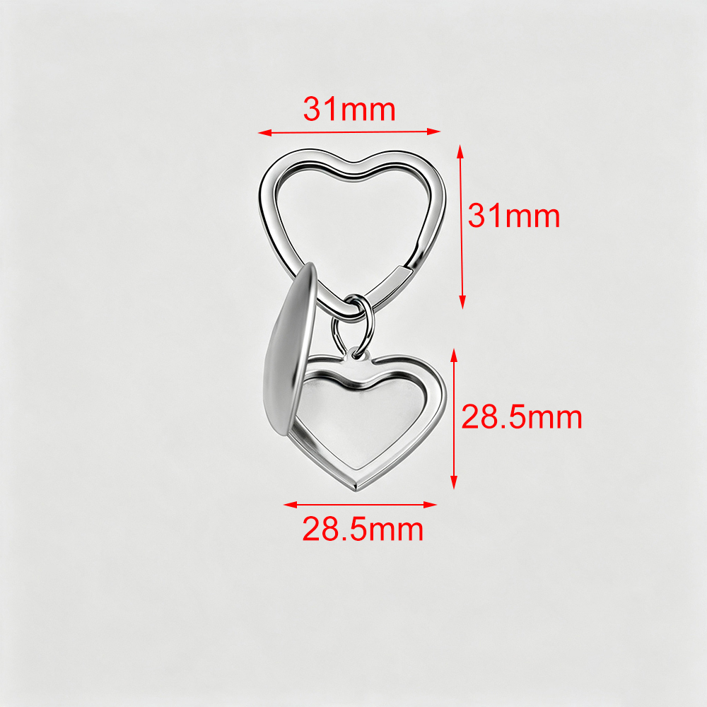 Fnixtar 10 stuks Hartvormige F - Heart Locket Necklace Photo recensie en prijs