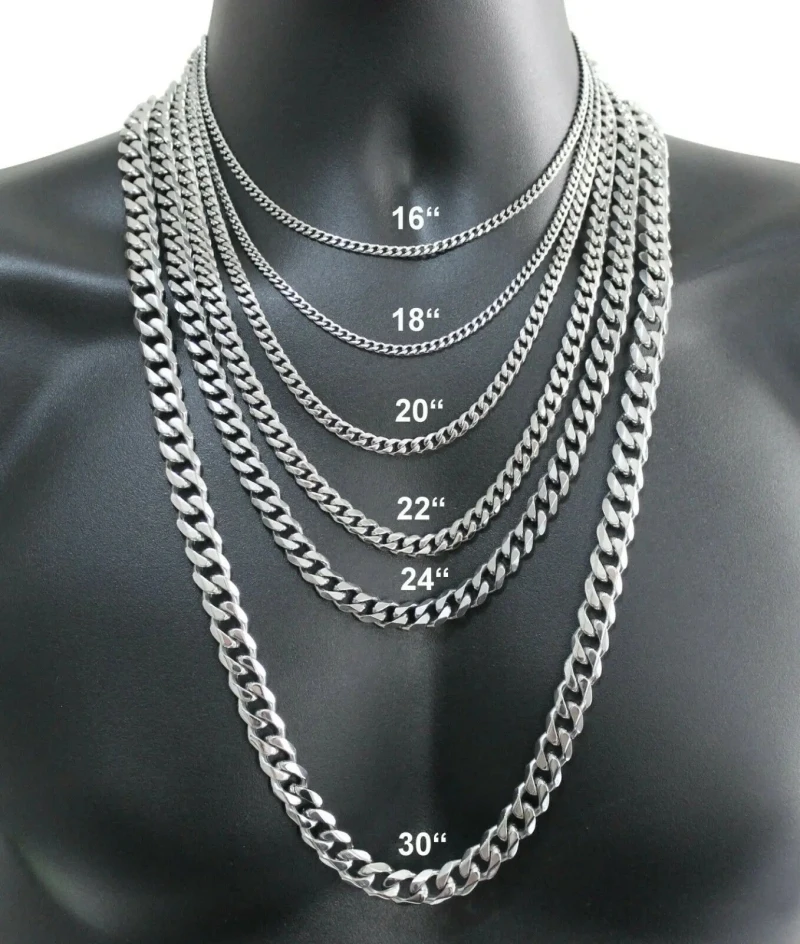 Heren 925 sterling zilveren ke - Cuban Link Chain 12Mm recensie en prijs