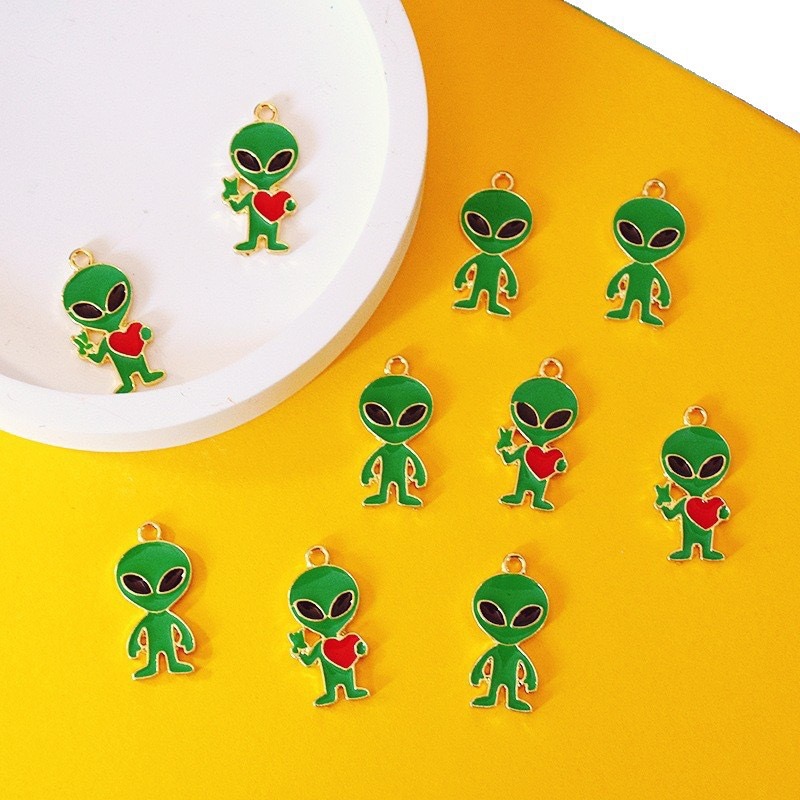 10 stuks eenvoudige alien-lege - Earrings recensie en prijs