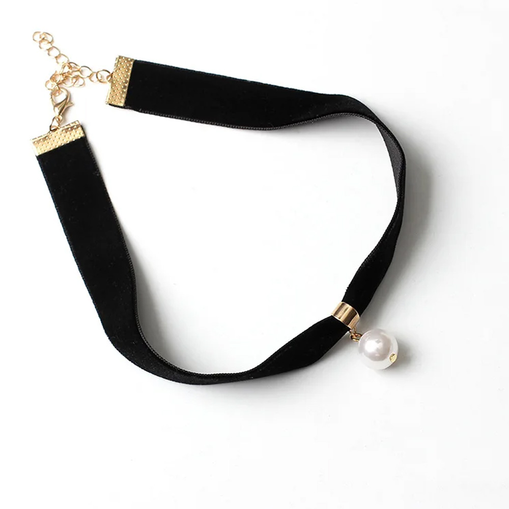 Eenvoudige vintage parel choke - Pearl Choker Necklace Vintage recensie en prijs