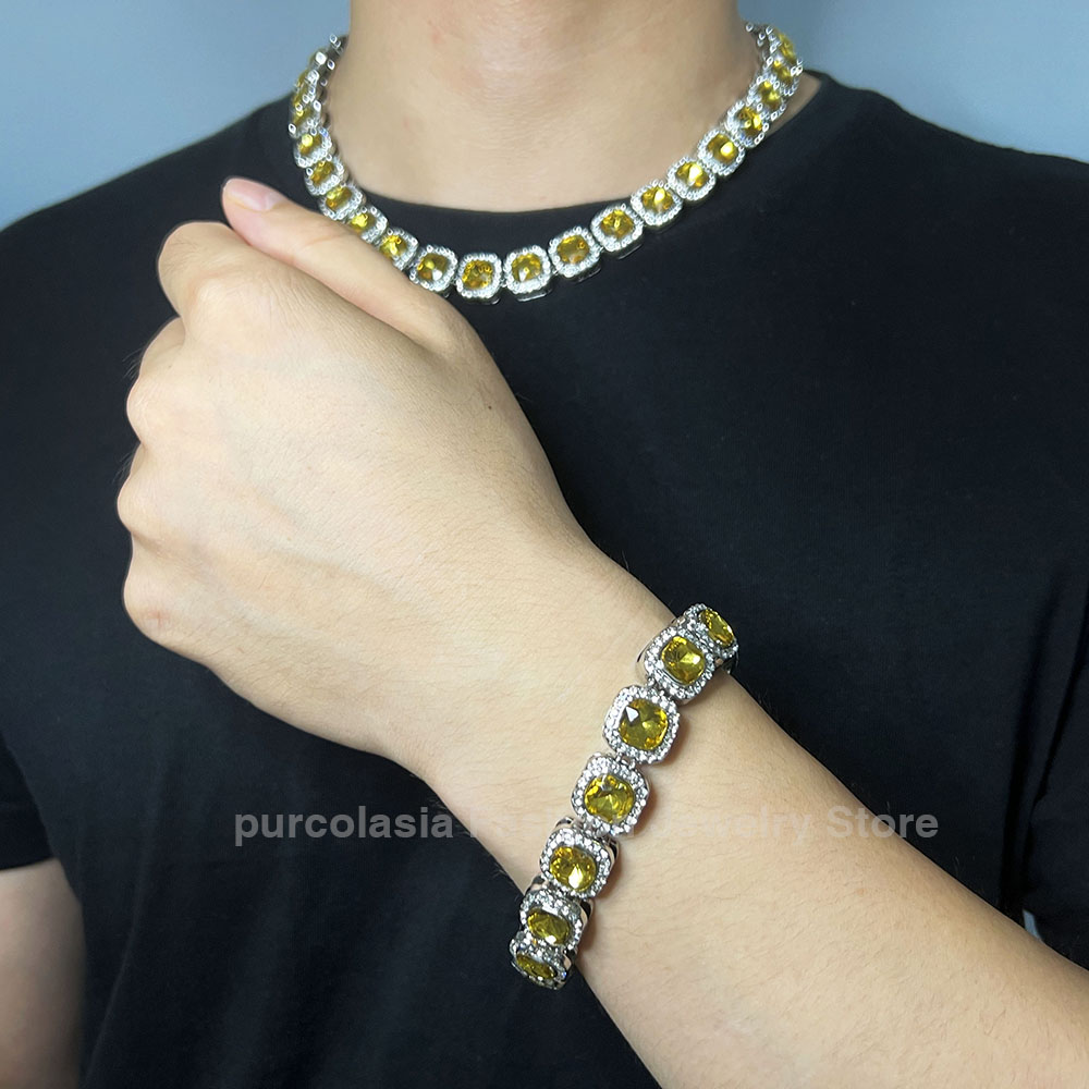 Briljante Multi Kleuren Iced O - Cuban Link Chain 12Mm recensie en prijs