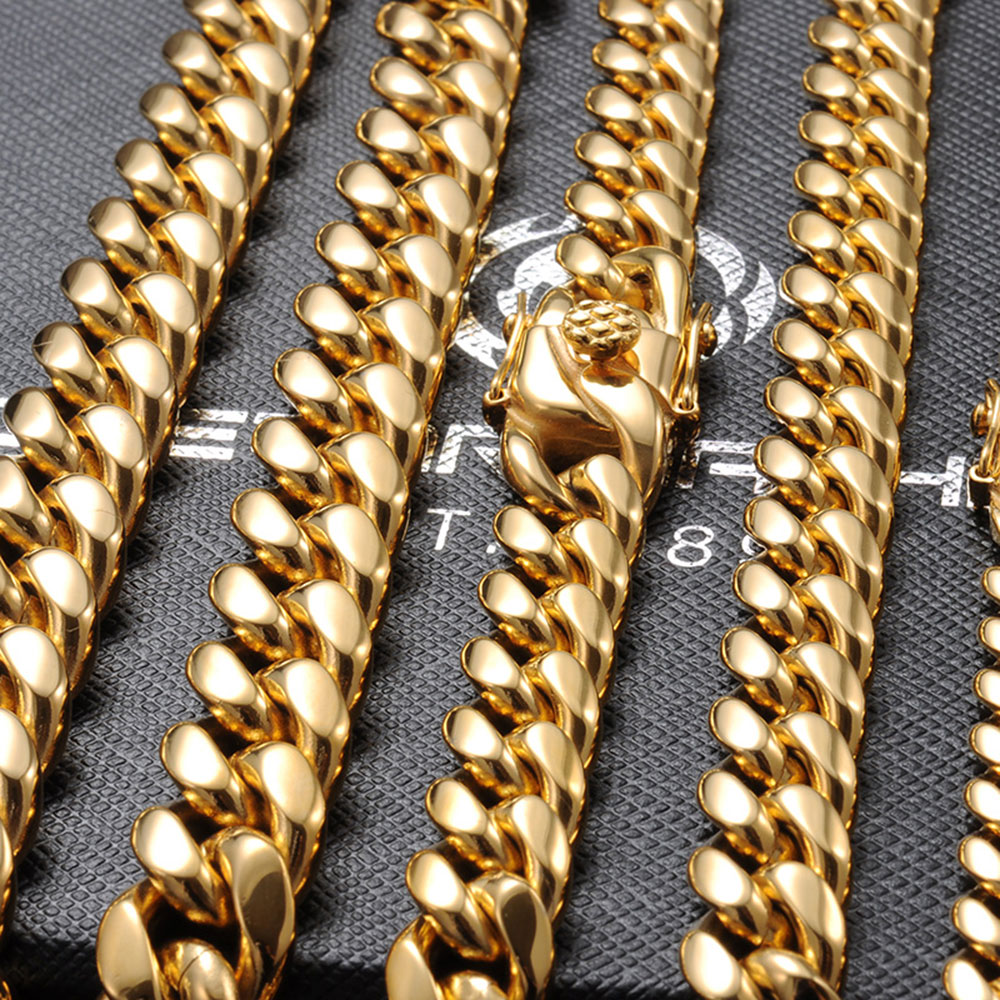 6mm/8mm/10mm/12mm Hiphop Hoge  - Cuban Link Chain 12Mm recensie en prijs