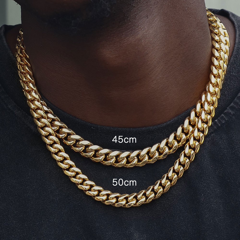 6mm/8mm/10mm/12mm Hiphop Hoge  - Cuban Link Chain 12Mm recensie en prijs