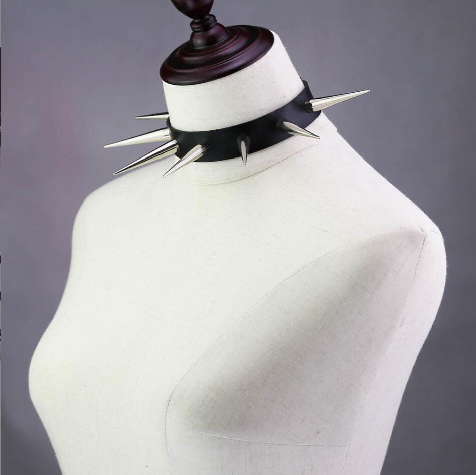 Emo Spike Choker Punk Kraag Vr - Goth Punk Spike Choker recensie en prijs
