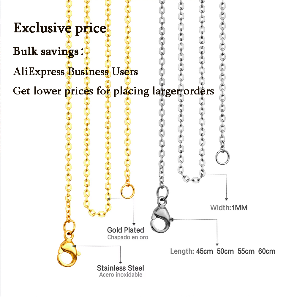 LUXUSTEEL 1-2mm 1/10 stks/part - Cuban Link Chain 12Mm recensie en prijs