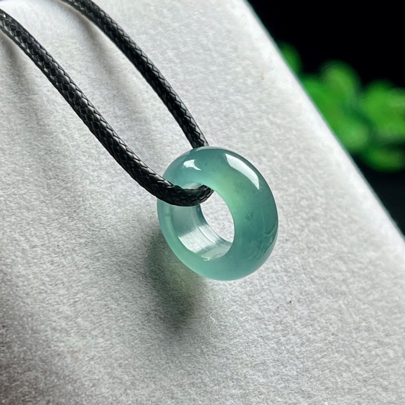 Natuurlijke smaragd blauw wate - Rings recensie en prijs