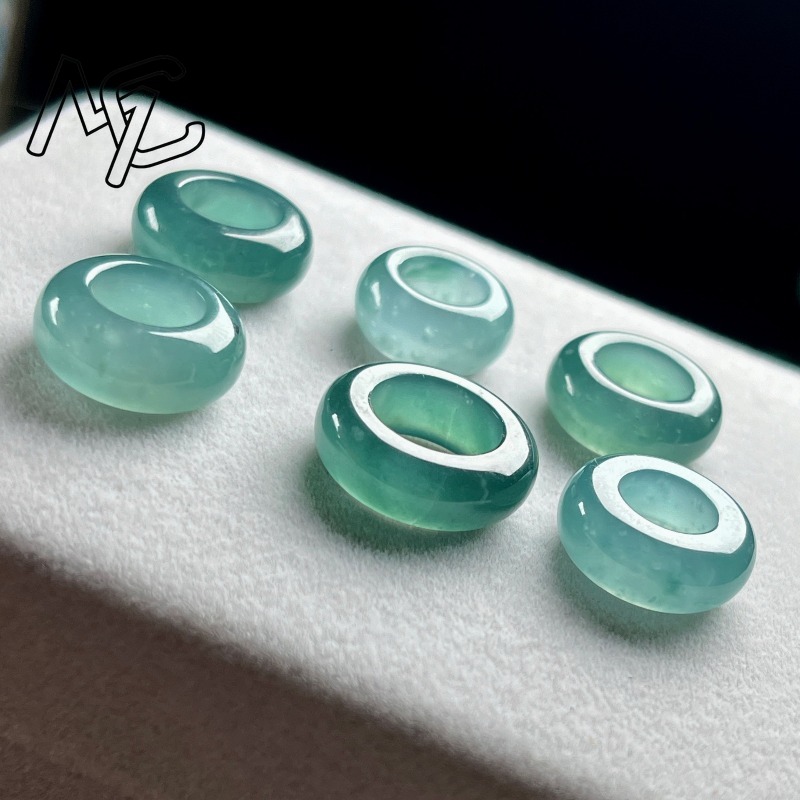 Natuurlijke smaragd blauw wate - Rings recensie en prijs