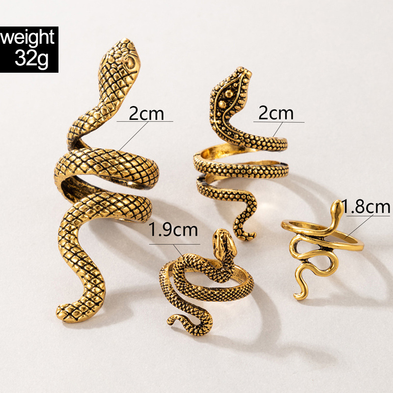 Punk Slangvormige Knokkel Ring - Vintage Punk Knuckle Rings Set recensie en prijs