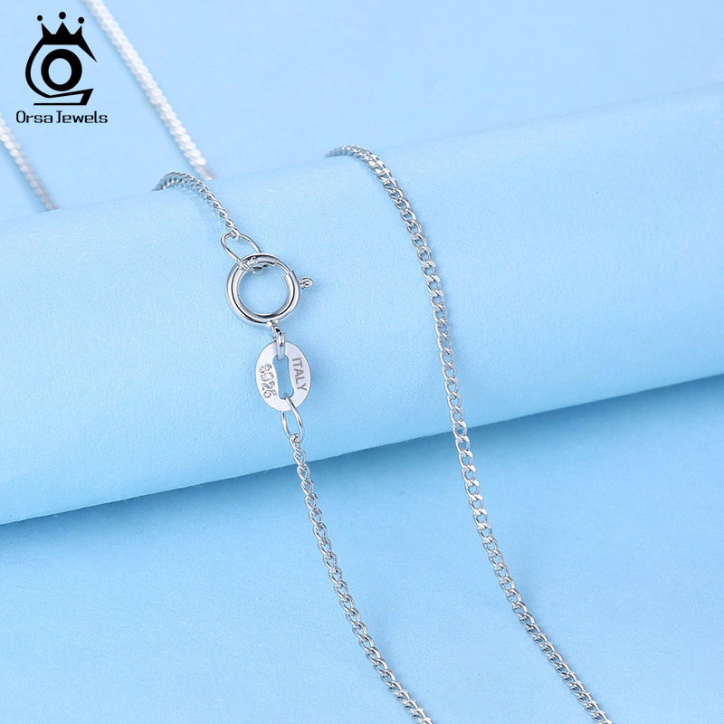 Orsa Juwelen Italiaanse 925 St - 925 Sterling Silver Chain Necklace Men recensie en prijs