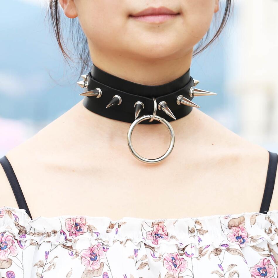 Lange Punker Choker Punk Kraag - Goth Punk Spike Choker recensie en prijs