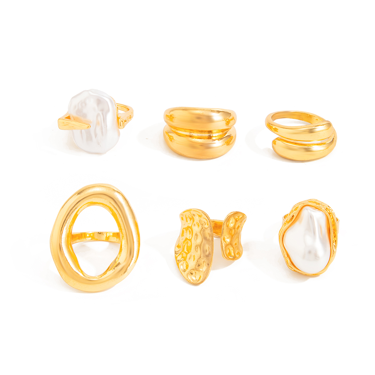 Ingemark 6 stks/set Boho Imita - Vintage Punk Knuckle Rings Set recensie en prijs