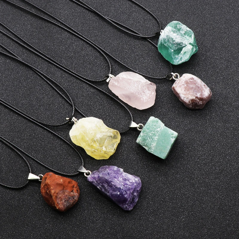 Natuurlijke Amethisten Bloem K - Crystal Pendant Necklace Natural Stone recensie en prijs
